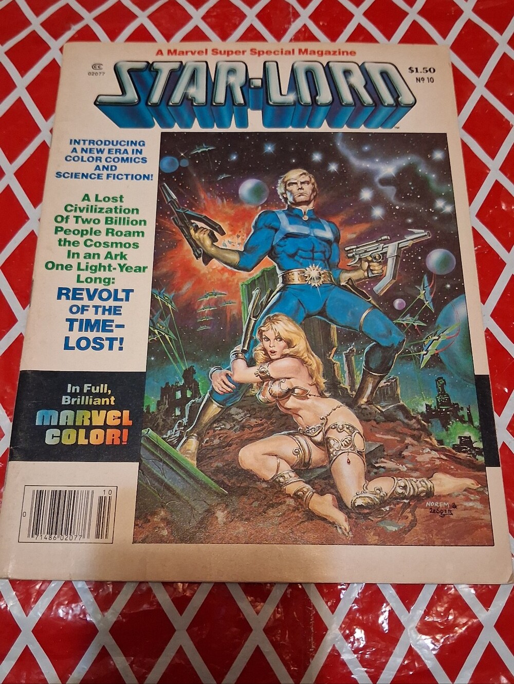 Marvel Super Special Magazine Star-Lord #10 1979 Doug Moench , in color.bottom